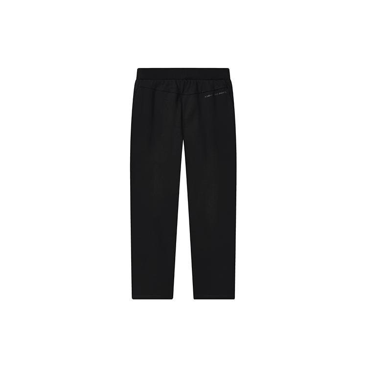 New FILA Knitted Sweatpants Women's Jet Black F11W132657F-BK