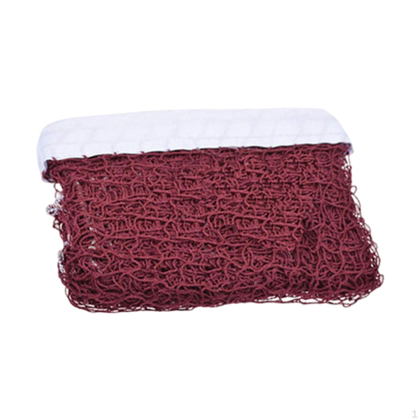 

Foldable Badminton Net, Standard Sports Net for Courtyards, Tight Edge Seams
