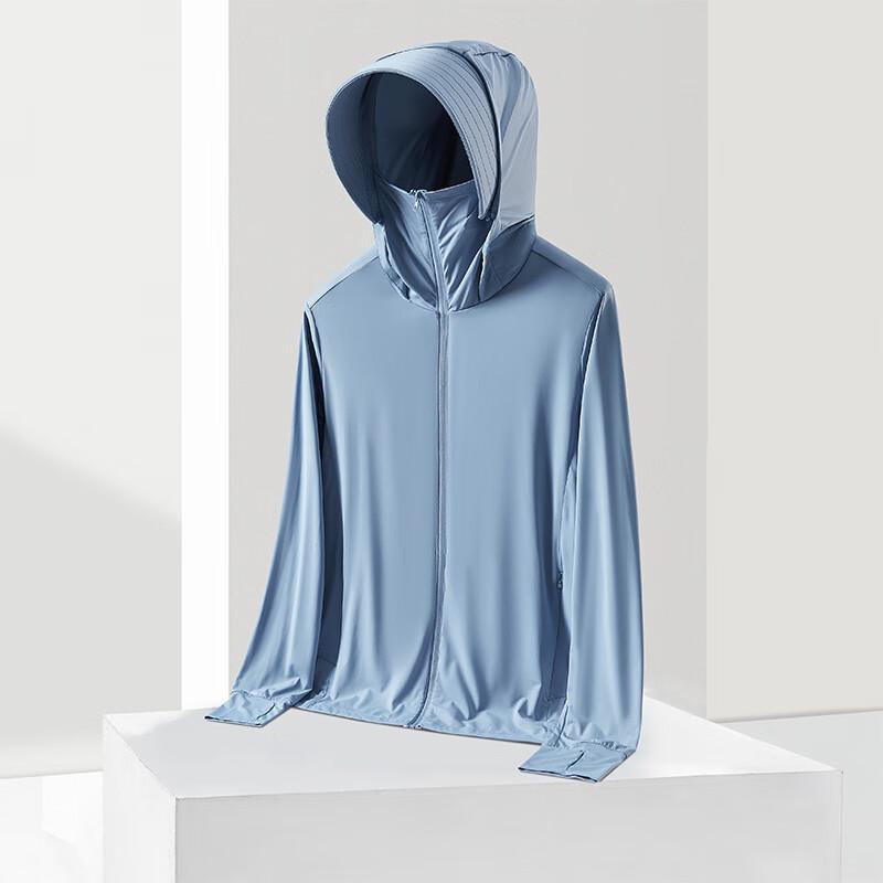 Unisex Hooded Ice Silk Sun Protection Jacket