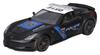 Kyosho Maisto 2015 Corvette Z06 Black Police Specification Finished Model MS32516PO 1/24