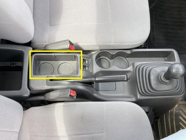 MOTOR POWER Center Console Box for Subaru USB Cord Drink Sliding Black for Sambar Truck Sambar Van and Sambar Dias TW2 Armrest/Armrest Sambar, Port,