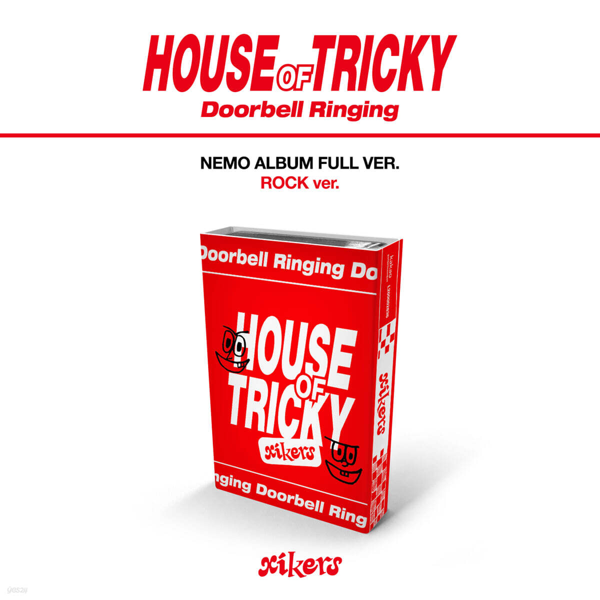 

Psychers (xikers) - 1ST MINI ALBUM [HOUSE OF TRICKY : Doorbell Ringing][ROCK ver.] (Nemo Album)