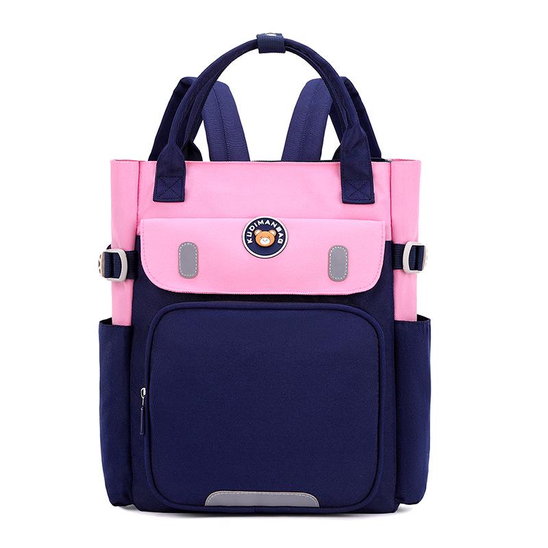 New Large Capacity Double Shoulder Backpack for Primary School Boys