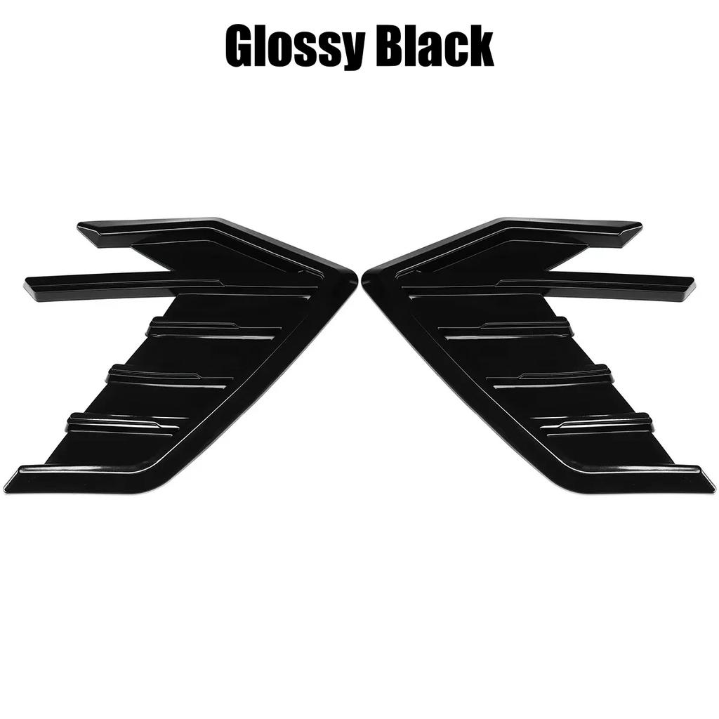 QR3 For M3 A3 A4 A5 A6 A7 S3 S4 S5 S6 S7 RS3 RS4 RS5 RS6 RS7 Car Side Vent Fender Spoiler Outflow Vent Sticker Universal