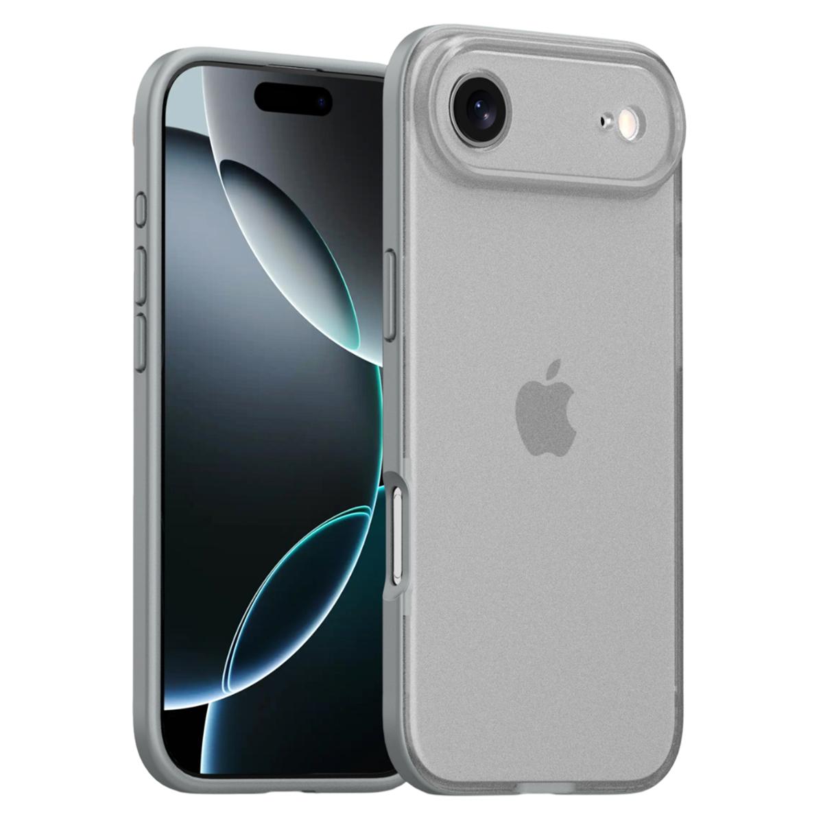 For iPhone Air Case Skin Feel Frosted PC + TPU Protective Phone Cover F