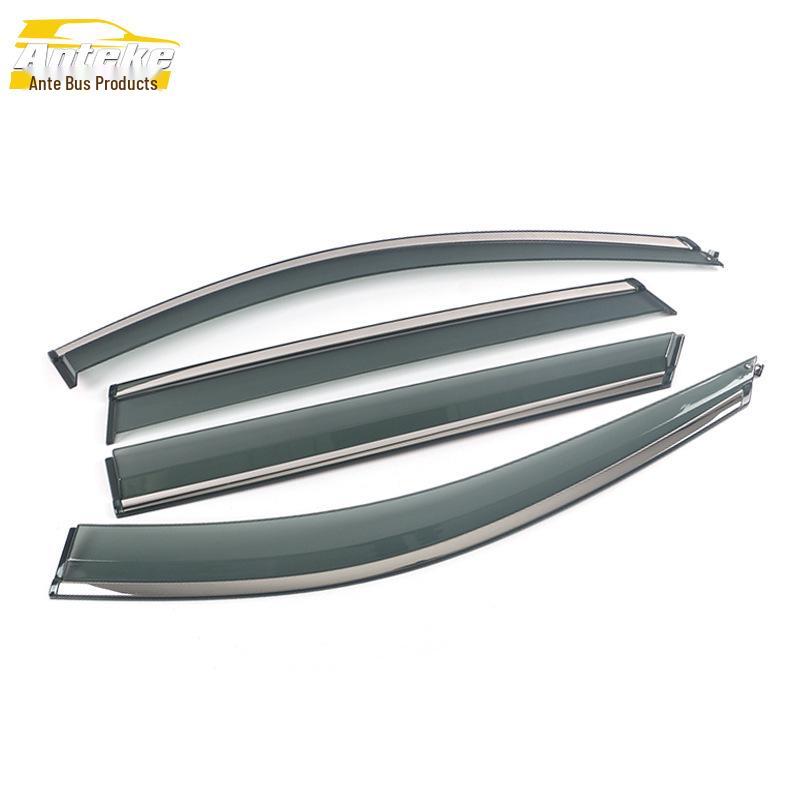 Antek Rain Guards for 2020 Oushang X7 - 3D Stainless Steel Visor Trim