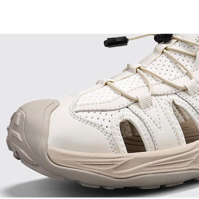 Summer Men's Beach Sandals Handmade Breathable Casual Shoes