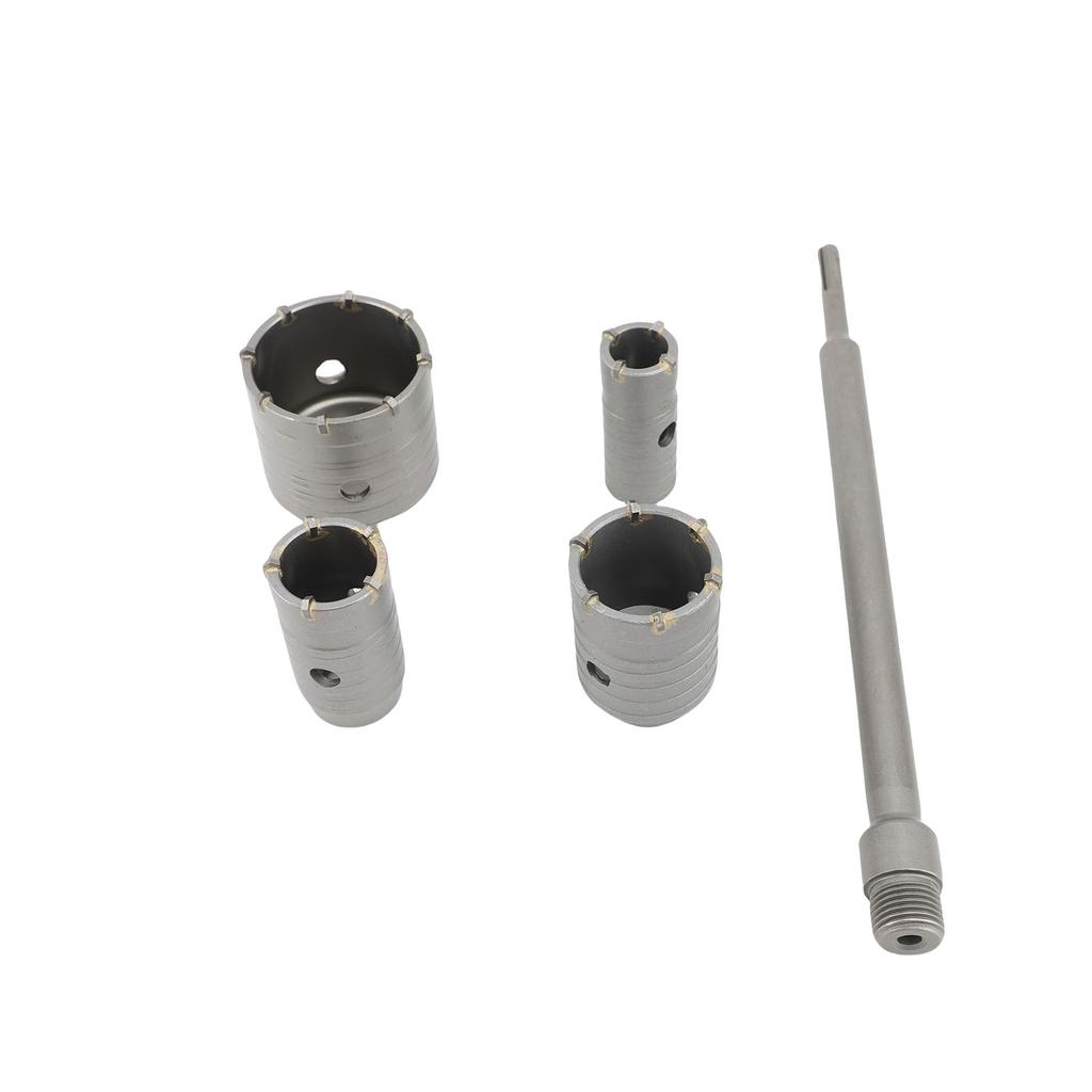 Wall Hole Saw Kit 30mm 40mm 50mm 68mm Hole Opener 320mm Connecting Rod Center Drill Set for Concrete Marble Tile