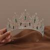 2024 Crystal Rhinestone Bride Crown Headdress: Wedding & Birthday Hair Accessories