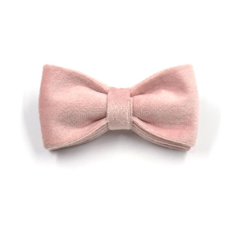 Miha Boss Pink Plush Cat Collar with Custom Laser Engraving Small
