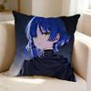 B-Bocchi the Rock Cute R-Ryo Yamada  Square Double-Sided printed Pillow Case Bedroom Bedside Pillow Sofa Cushion Cover