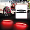 4Pcs Front +Rear Fender LED Side Marker Light For MINI Cooper R55 R56 R57 R58 R60 R61