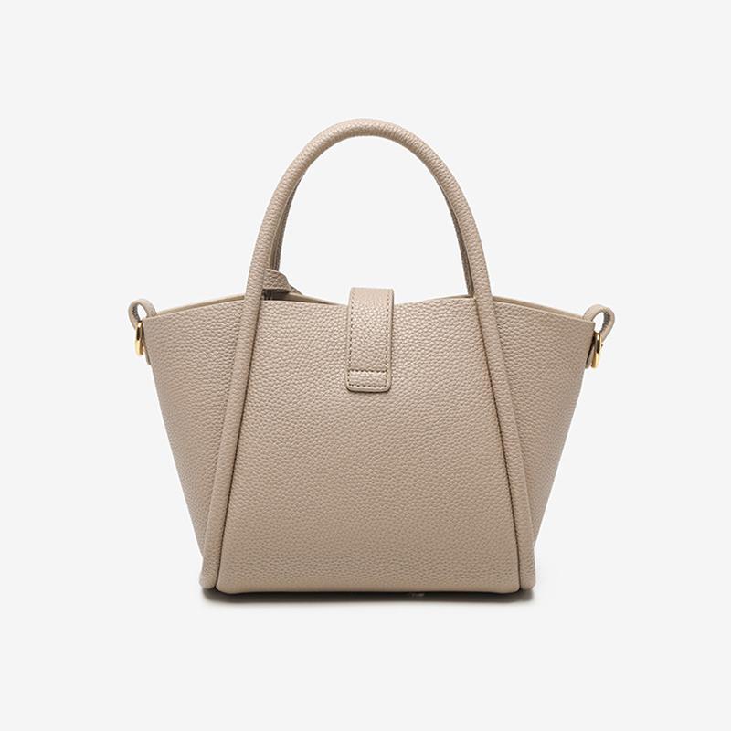 Äkta läder Liten Väska Kvinnor Mini Handväska 2023 Ny Äkta Läder Damväska Hinkväska Dam Sommarhandväska Messenger Bag