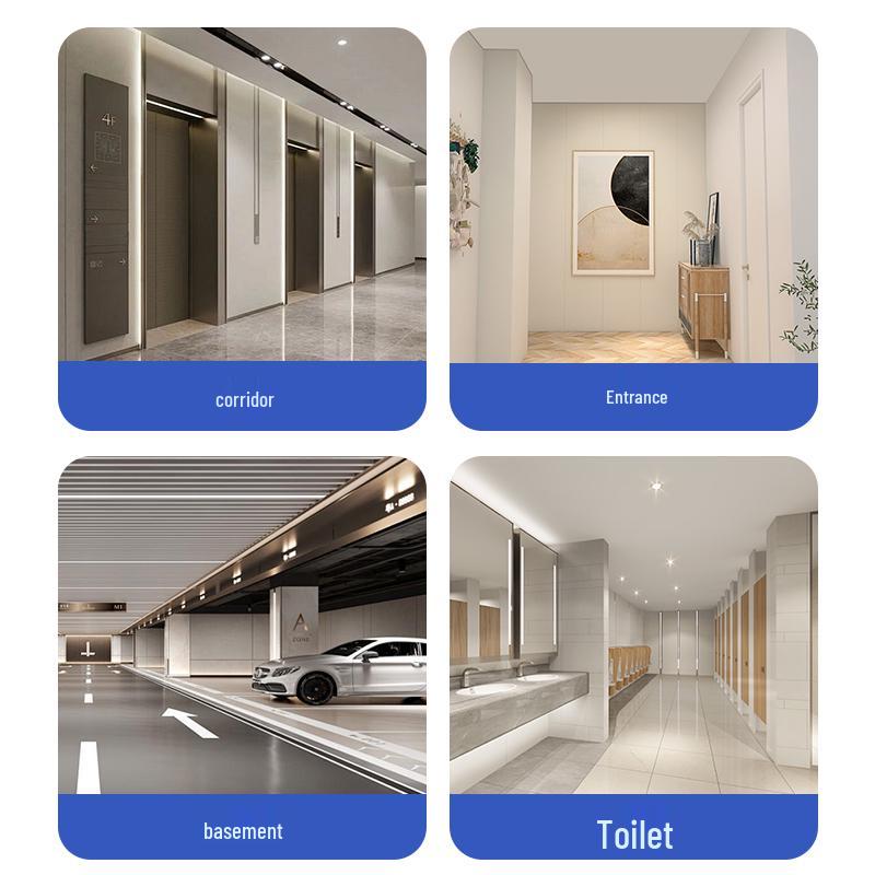 Voice-Activated LED Stairwell Sensor: Intelligent 220V Sound & Light Control with Delay