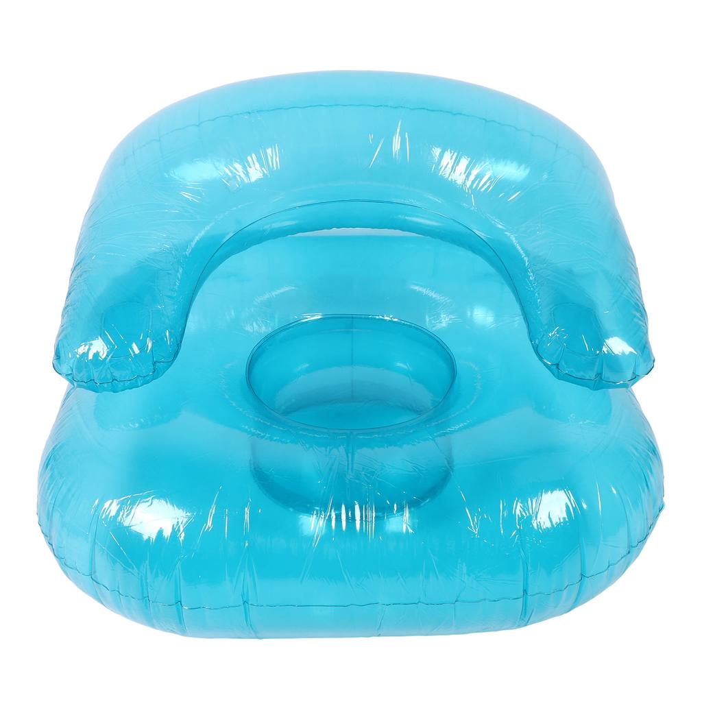 Inflatable   Sofa - Portable PVC Transparent Sofa St,Ergonomic Blow Up Ch , Inflatable Couch for Indoor Bedroom Balcony Outdoor Garden Pool Relaxa