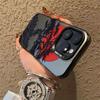 Black Holy Tree design pattern phone case suitable for iPhone 17 16 15 14 13 12 11 Pro/Max/Plus anti drop and shockproof