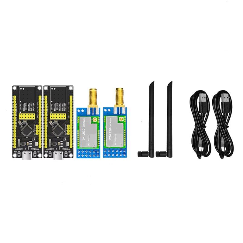 

ABNR DX-LR30-900M22SP(T1) SX1262 22Dbm Lora Wireless Module 850Mhz- 930Mhz 8KM Long Range SMD RF Module Power Supply