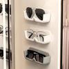 Wall-Mounted Glasses Holder Eyeglasses Storage Box Glasses Display Rack Sunglasses Display Holder Bedside Storage Rack