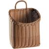 A25F-Hanging Wicker Basket For Door- Handmade Rattan Wall Baskets For Garden, Farmhouse, Home