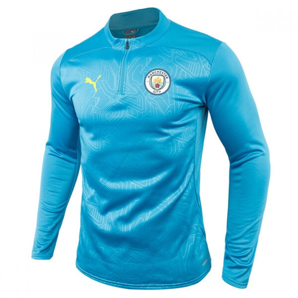 

Puma Manchester City Hybrid Top Long Sleeve Jersey Brushed M 95