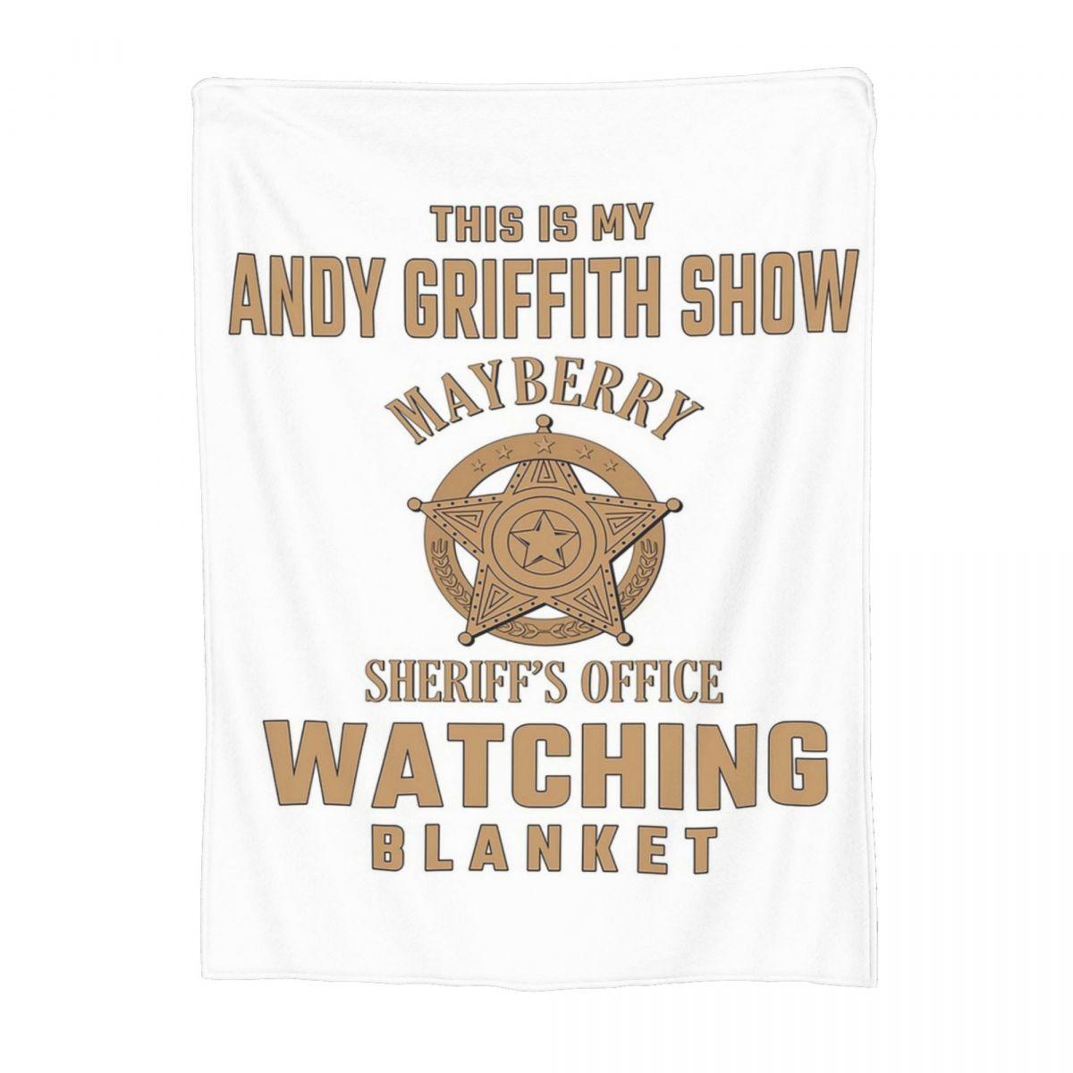 

This Is My Andy Griffith Show Blanket Fleece Multi-function Sofa Throw Blankets For Couch Bedding Office Throws Bedspread Quilt 30x40in
