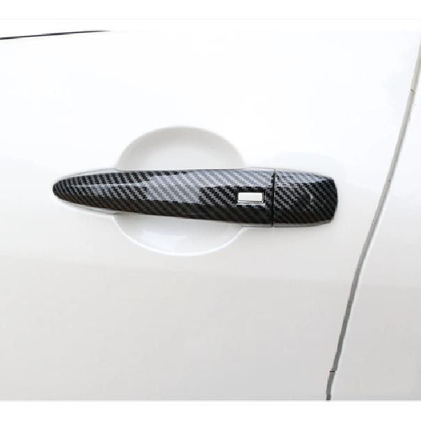 Carbon Fiber Door Handles Cover Trim For Nissan Altima -2024