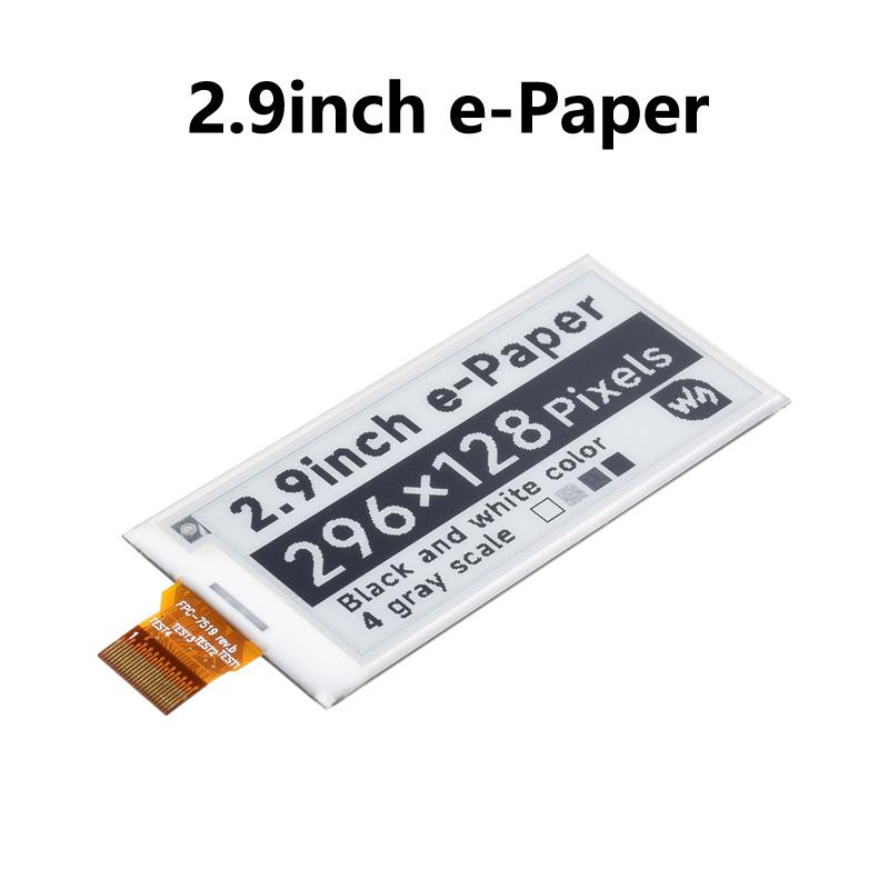 2.9inch e-Paper E-Ink display module option 296x128 For Raspberry Pi / Jetson Nano