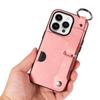 Wristband Ring Holder Cards Solt Wallet Leather Case For iPhone 15 Pro Max 14 Plus 13 12 11 XS SE2022 Pocket Bag Kickstand Cover