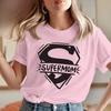 Love Mom Top Mother's Day T Shirt Super Mom Super Hero Mother's Day T Shirt Women's Clothing T Shirt Women's Comfortable Top