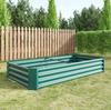 Raised Bed Metal Planter, Robust Sheet Steel, Rust Protection, Long Durability, Kit without Bottom, Ideal for Vegetables, Herbs & Flowers, Anthracite