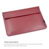Einfaches Design 15,6 Zoll Laptop-Hülle für M1 MacBook Pro 16 PU-Leder Laptop-Tasche für HP Dell Huawei