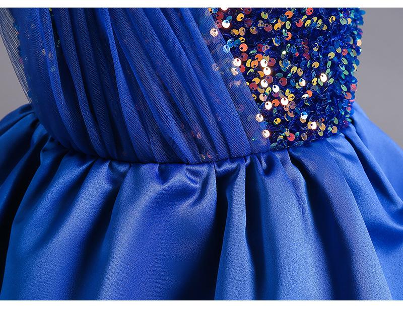 Sukienka Tutu z cekinami dla dziewczynek - strój na wybieg i występy dla rocznego dziecka