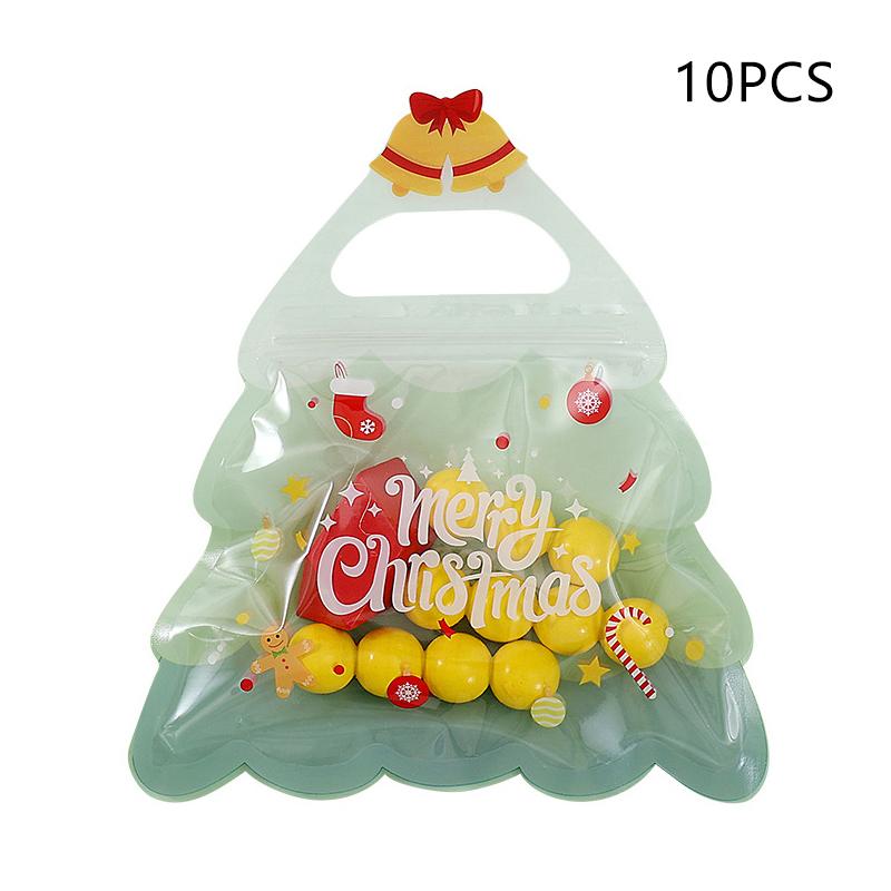 Christmas Gift Bags Santa Elk Snowflake Tote Bag Children'S Gift Bags Thickened Non-Woven Waterproof Bag Christmas Decoration