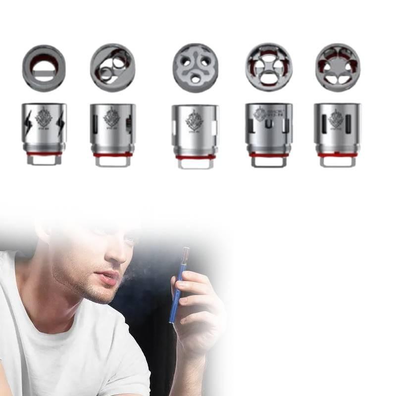 Smok Tfv12 Coils For Cloud Beast King Q4 X4 T6 T12 Replacement Vaporizer Accessories