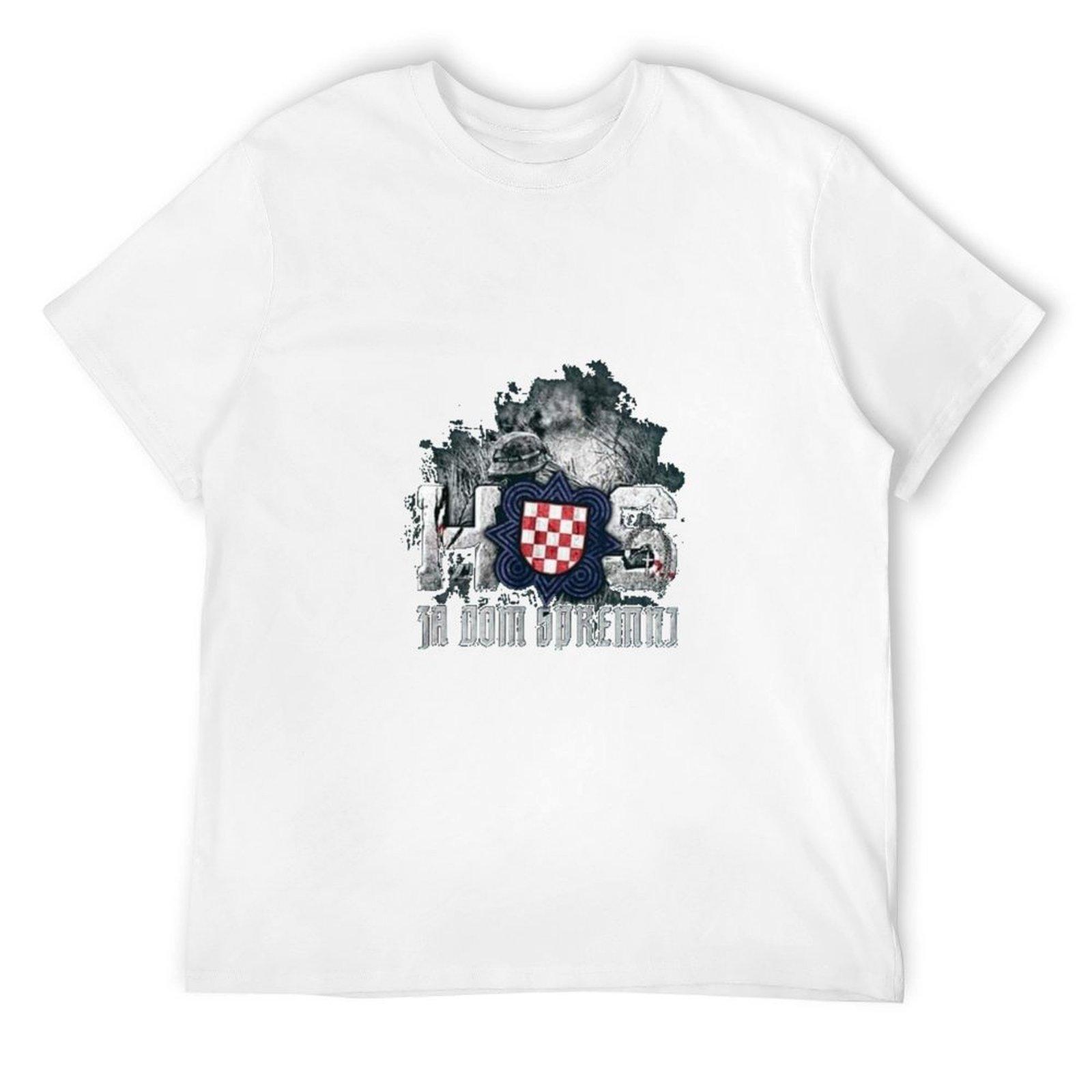 Für das Zuhause bereit (HOS) KOLLEKTION T-Shirt Shirts Grafik-T-Shirt Grafik-T-Shirt Vintage Baggy Shirts Luxuskleidung Herren L