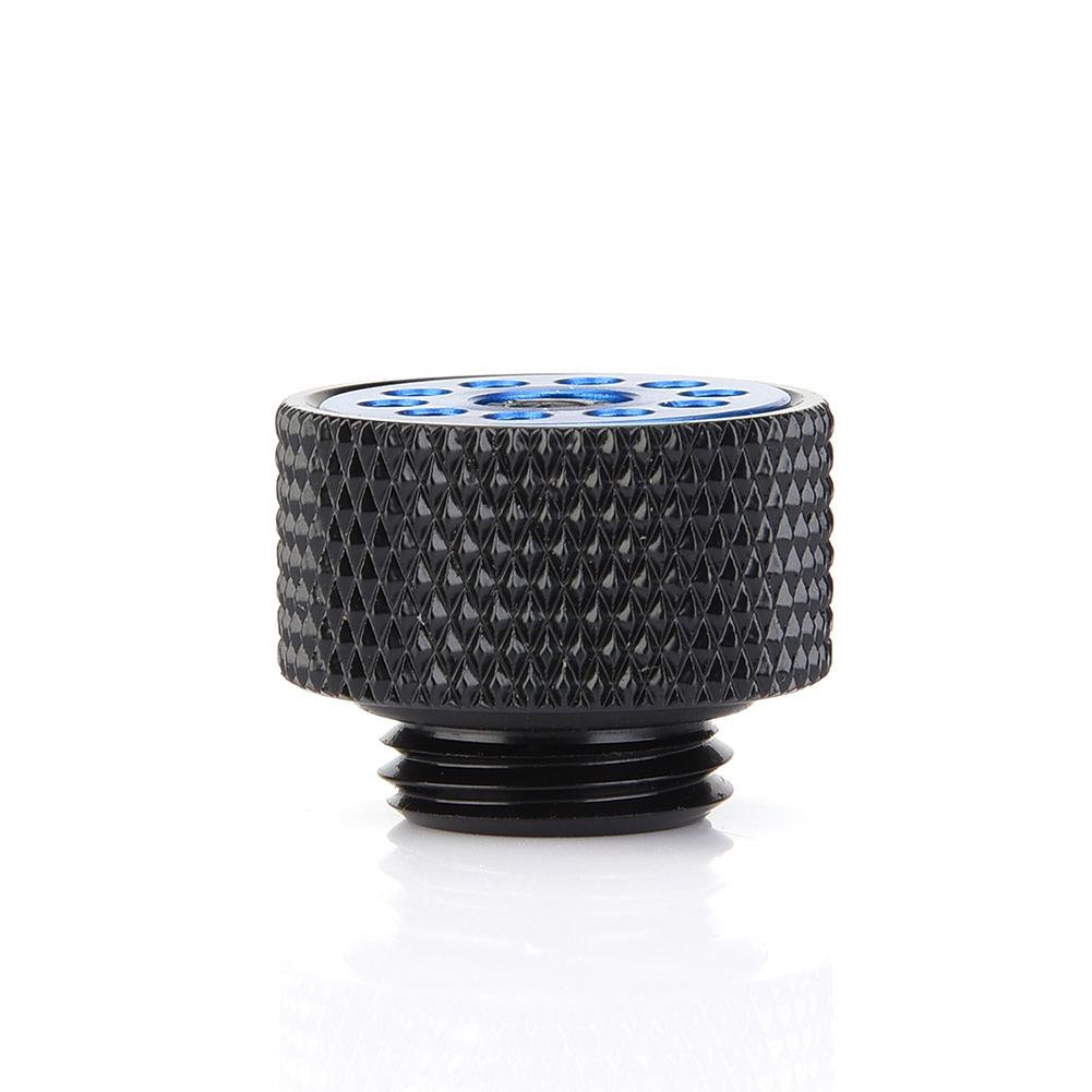 G1 4 Air Exhaust Plug Fitting For Computer Water Cooling System Computer Protection (Blue)