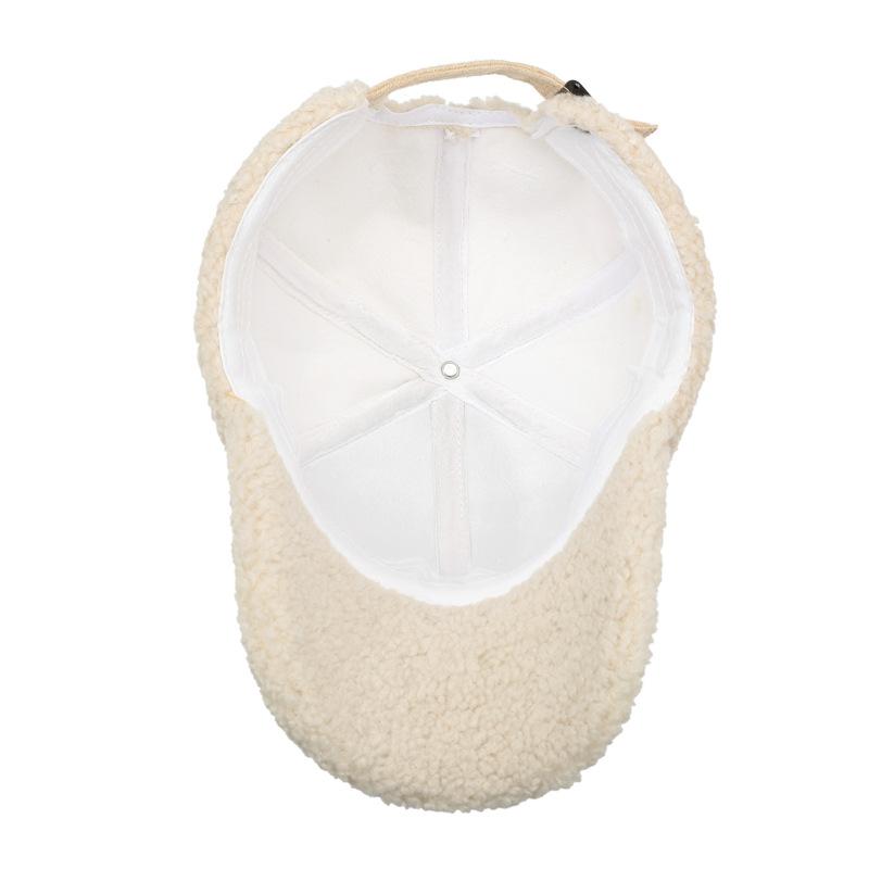 Female Autumn and Winter Hot Diamond Outdoor Warm Cap