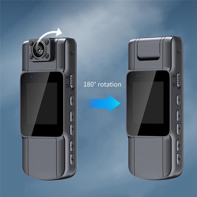 C-Convenient-Digital Video Camera HD Body Camera Records Audio And Video 7 Hours Battery Life Wifi Video Camera