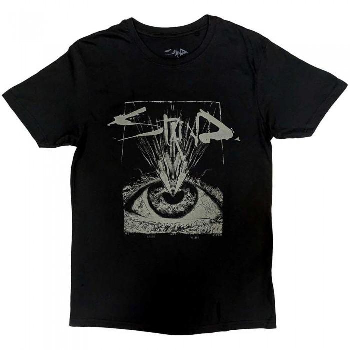T-shirt in cotone Staind unisex adulto Open Eyes XL nero