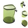 Drawstring Pouch Golf Ball Organizer Nylon Material Golf Ball Mesh Bag  Golf Accessories