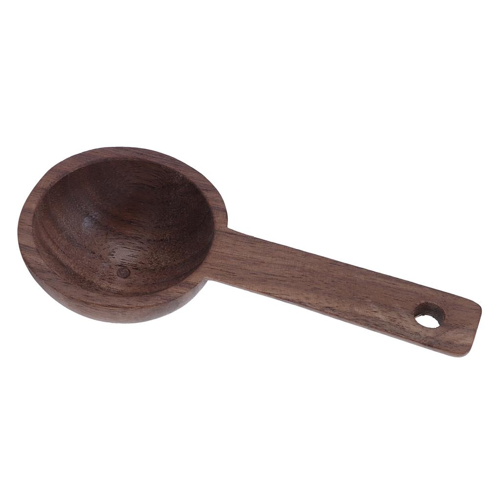 Coffee Scoop Wooden Measuring Spoon Walnut Teaspoon Coffee Accessories for Coffee Tea Sugar Dlour Spices