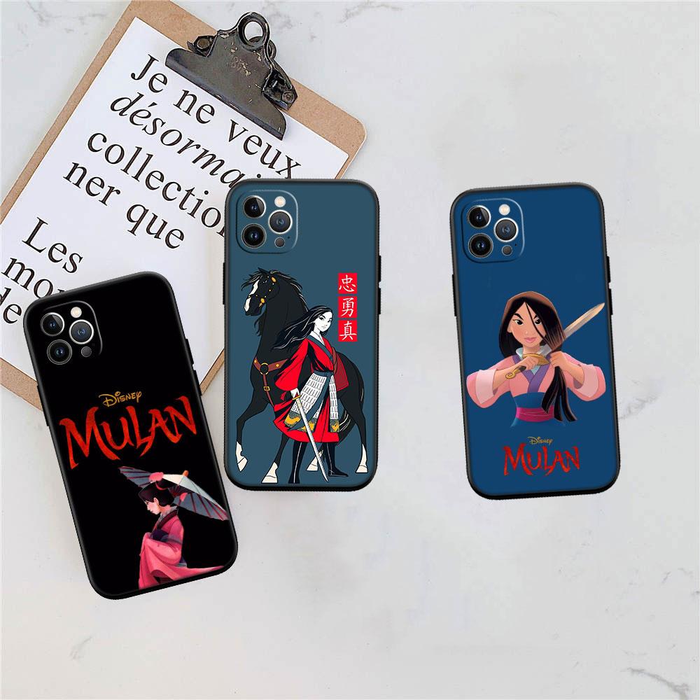 CJ89 Prinzessin Mulan Soft Shell Handyhülle für Samsung Galaxy Note 10 20 S23 S24 S25 Ultra FE Plus Edge Lite A02S A35 A07 A17