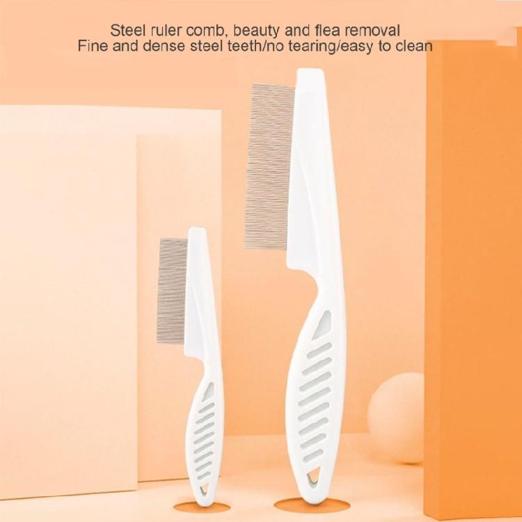 Stainless Steel Needle Hairdressing Brush Tool Cats/Dogs Self Cleaning Brush
