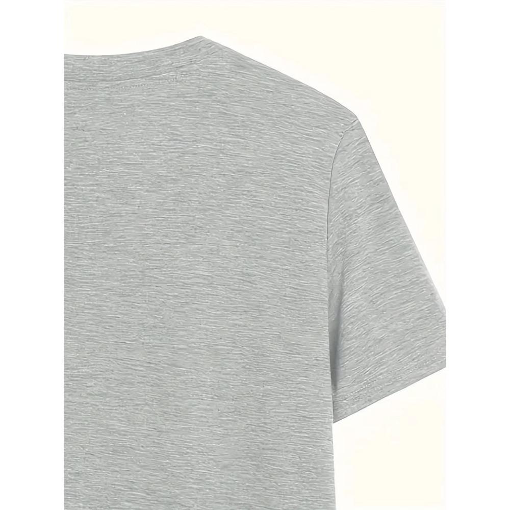 Men's Summer Casual Loose Size 100% Cotton It's An Old School Thing Print Round Neck Short Sleeve T-shirt Top