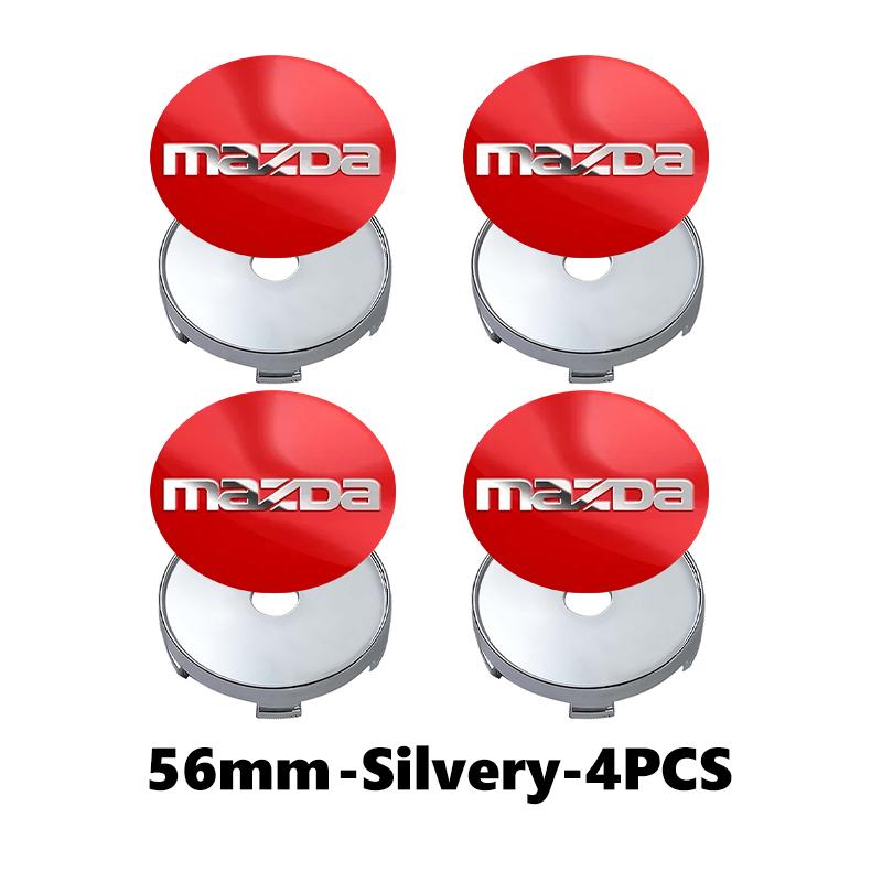 

4pcs/set 3D Car Wheel Center Hub Caps Sticker Auto Emblem Wheel Center Cap For Mazda 3 CX3 CX4 CX5 CX7 CX8 CX9 CX30 RX7 Atenza