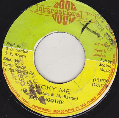 7inch Record KEN BOOTHE  THE CONSCIOUS MINDS  Lucky Me NONE Roots Internati 1979 Jamaica Reggae Ska  Dub Used