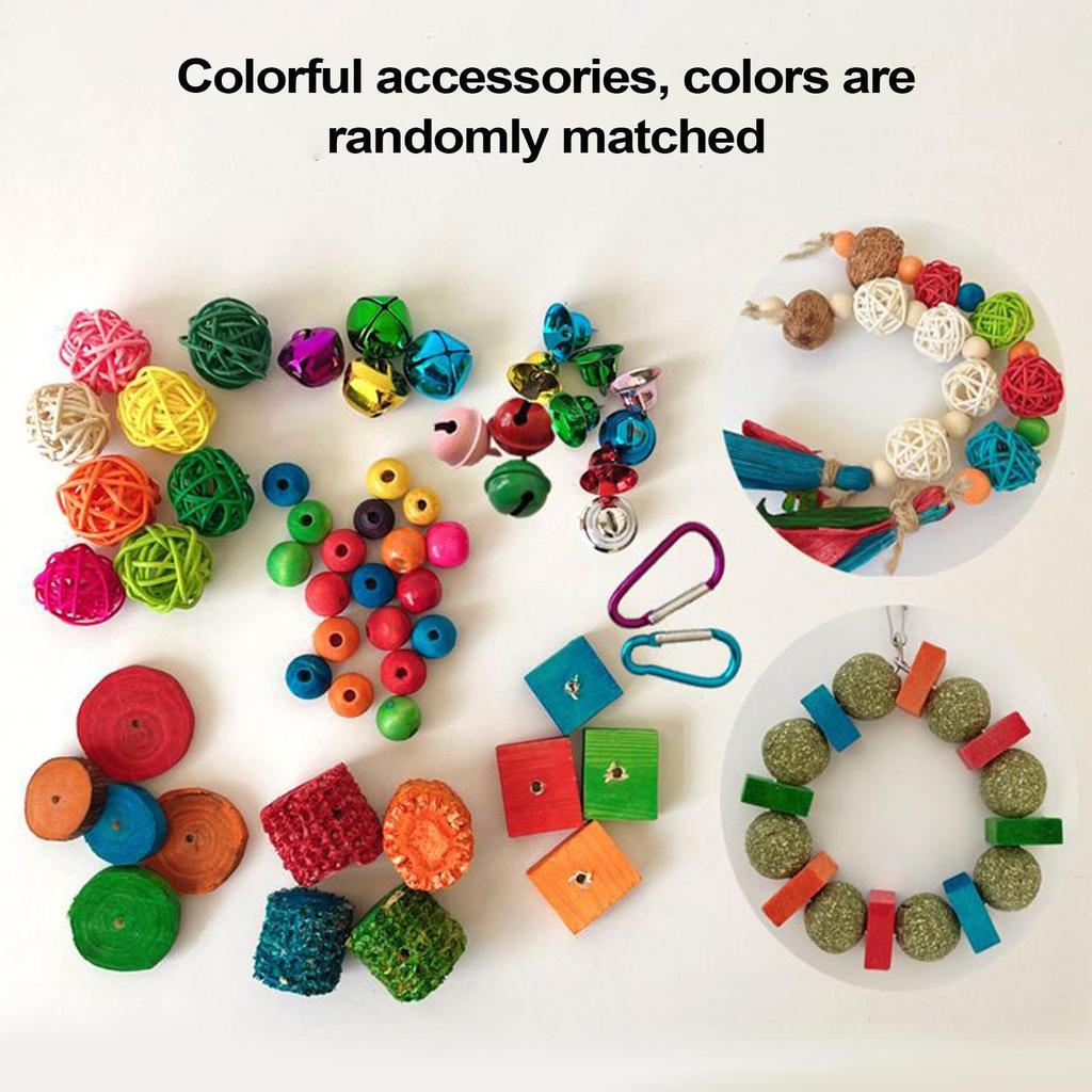 Bird Shredding Toys Parrot Shredder Play Center Mental Stimulation Chewing Toys For Foraging Training Boredom Release Breeding