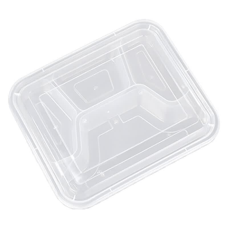 Licheng Disposable Transparent Plastic Compartment Meal Box