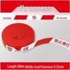 100m Reflective Red & White Safety Warning Tape