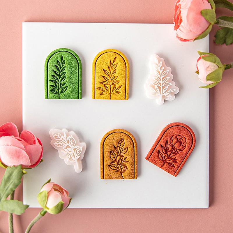 

DIY мини-лист розы резак для полимерной глины мягкая керамика лепесток геометрическая форма для резки